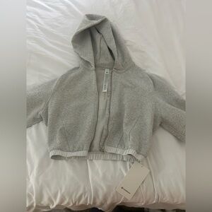 Lululemon Loungeful Relaxed Full-Zip Crop Hoodie